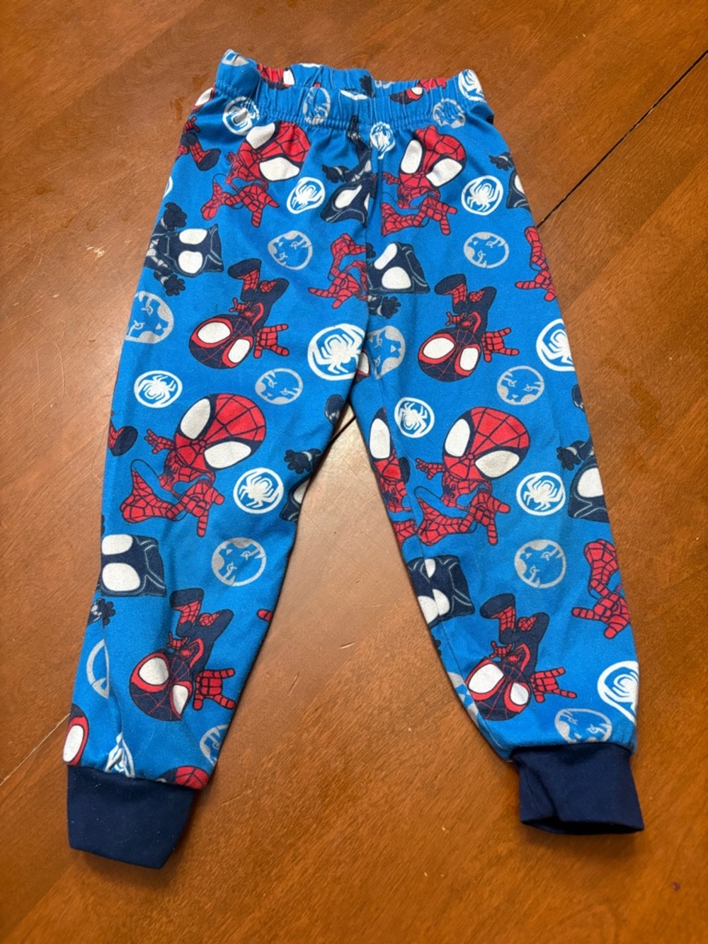 Spiderman Blue and Red Kids Pajama Bottoms